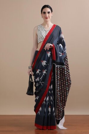 🌼🌸Bagru Block Print Cotton mulmul Sarees With Running Blouse 🌻🌻