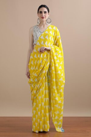 🌼🌸Bagru Block Print Cotton mulmul Sarees With Running Blouse 🌻🌻