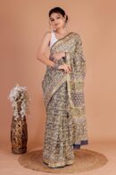 Elegant Semi Maheshwari Cotton-Silk Saree